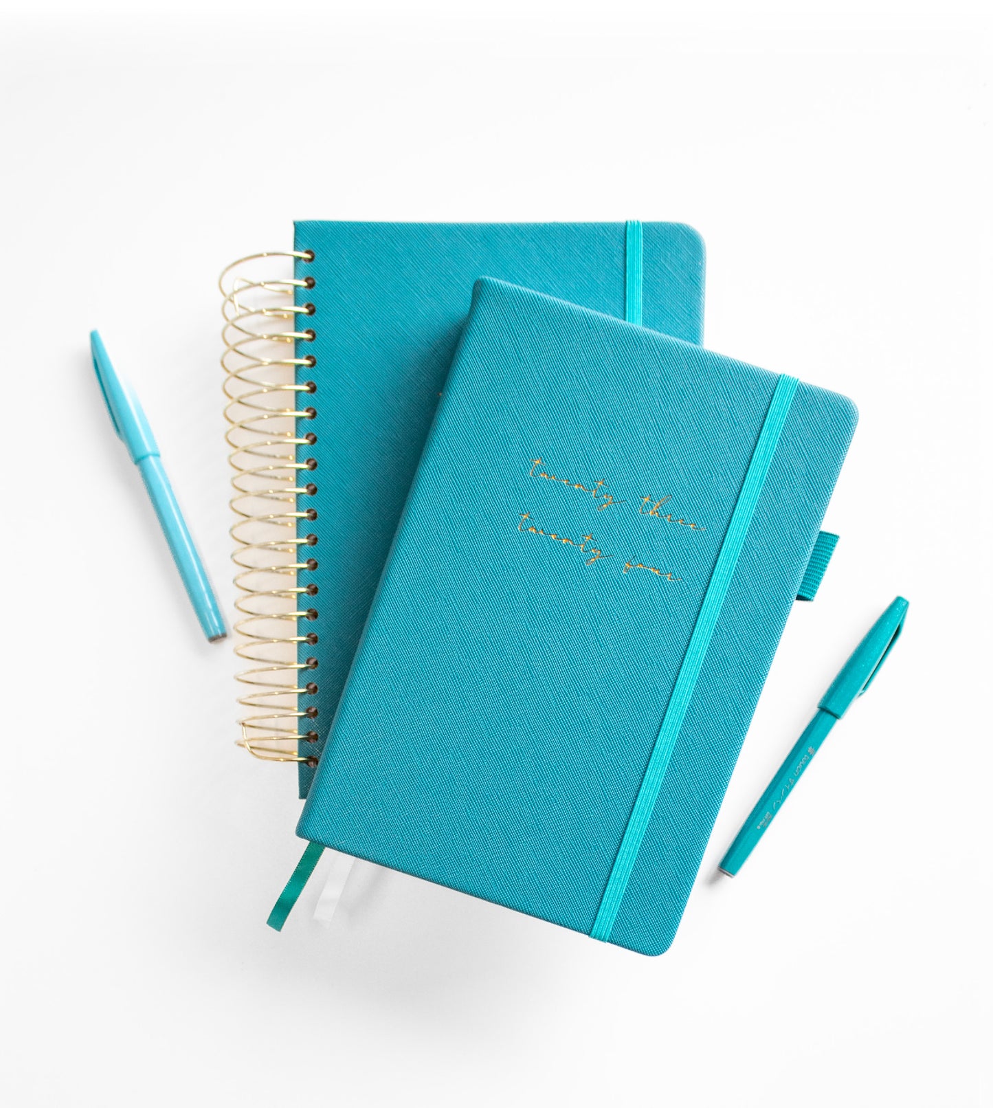 2023-24 Personalized Illustrated Planner Turquoise