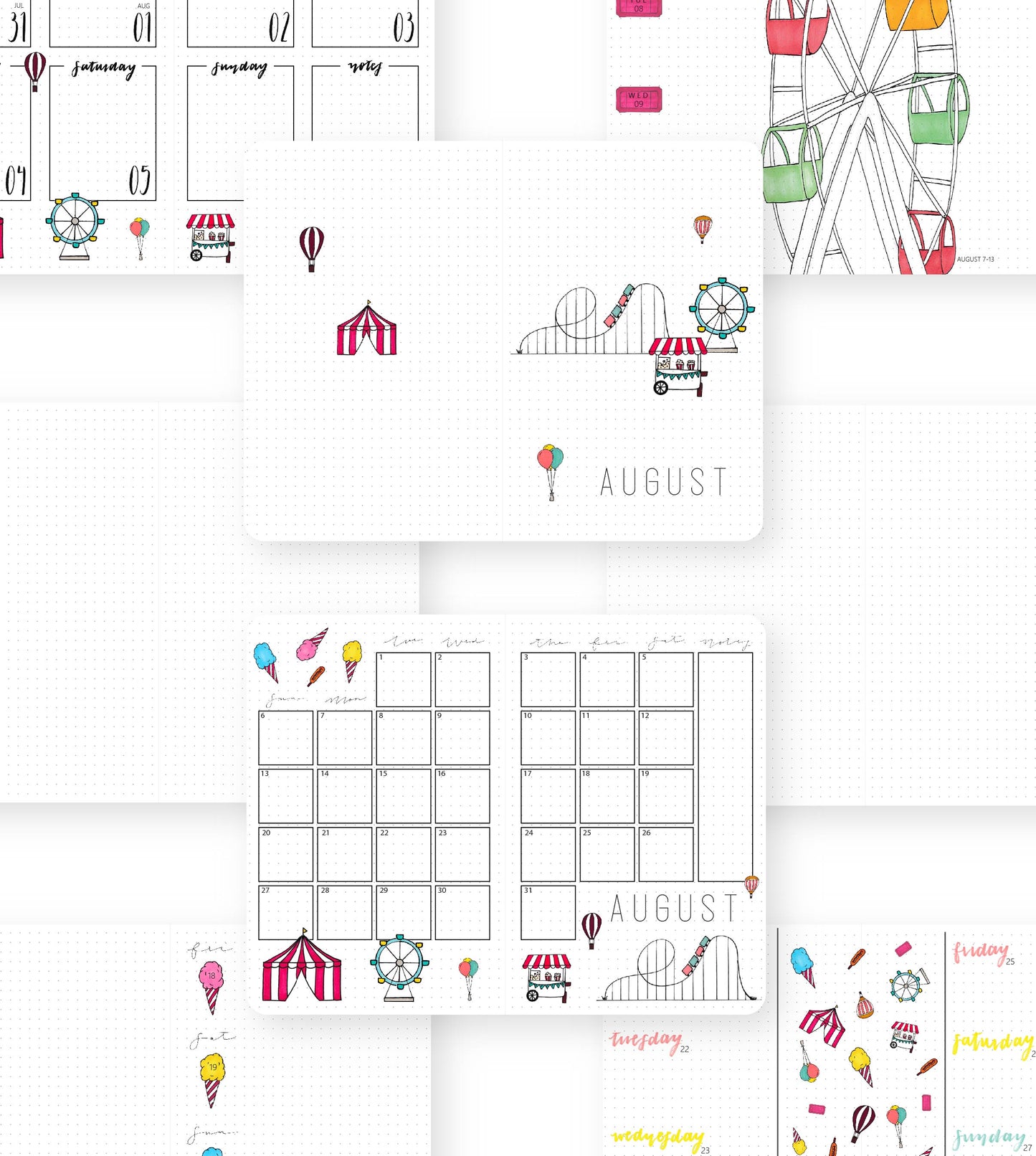 2024 Illustrated Planner Sky