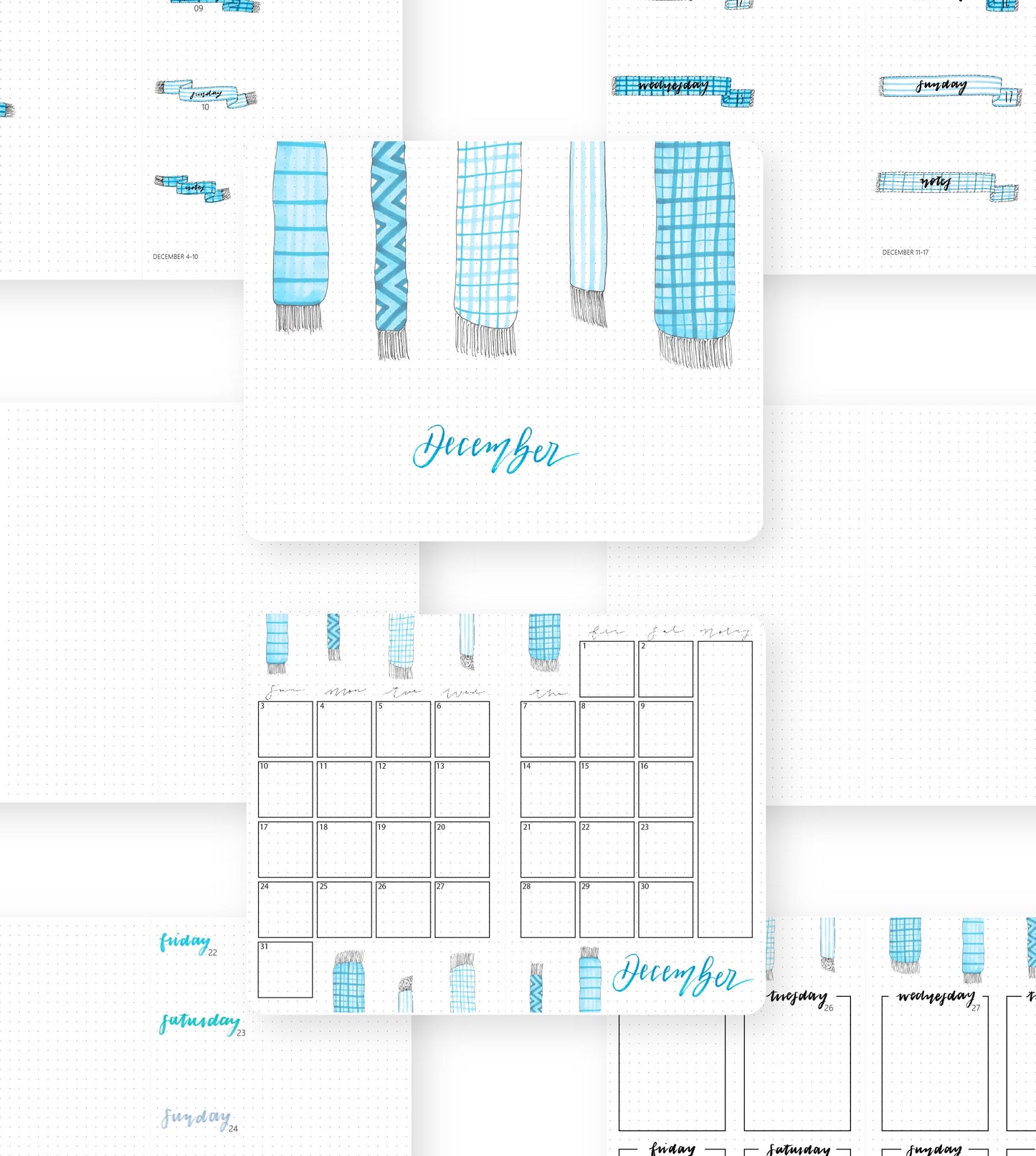 2024 Illustrated Planner Sky