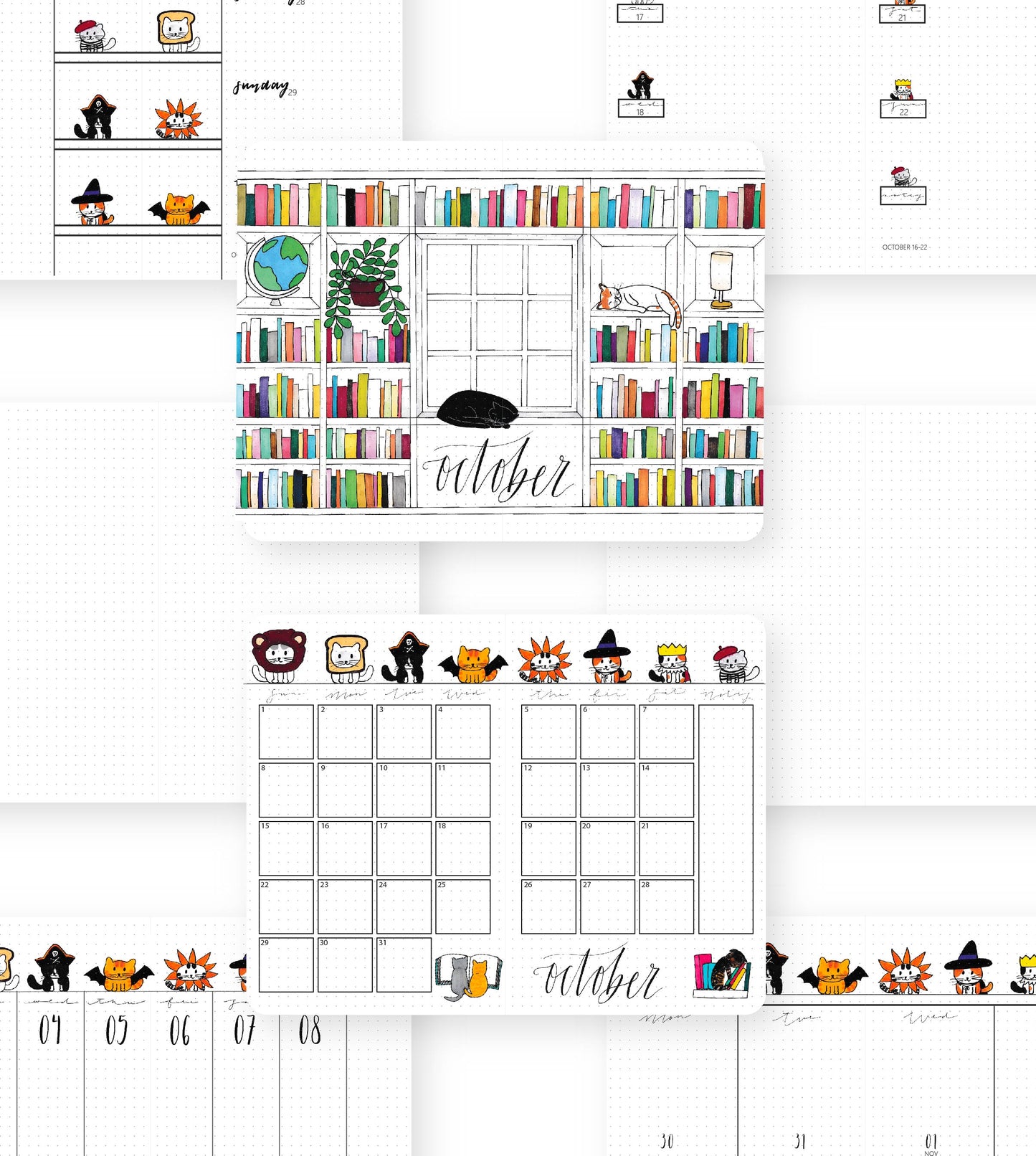 2024 Illustrated Planner Sky