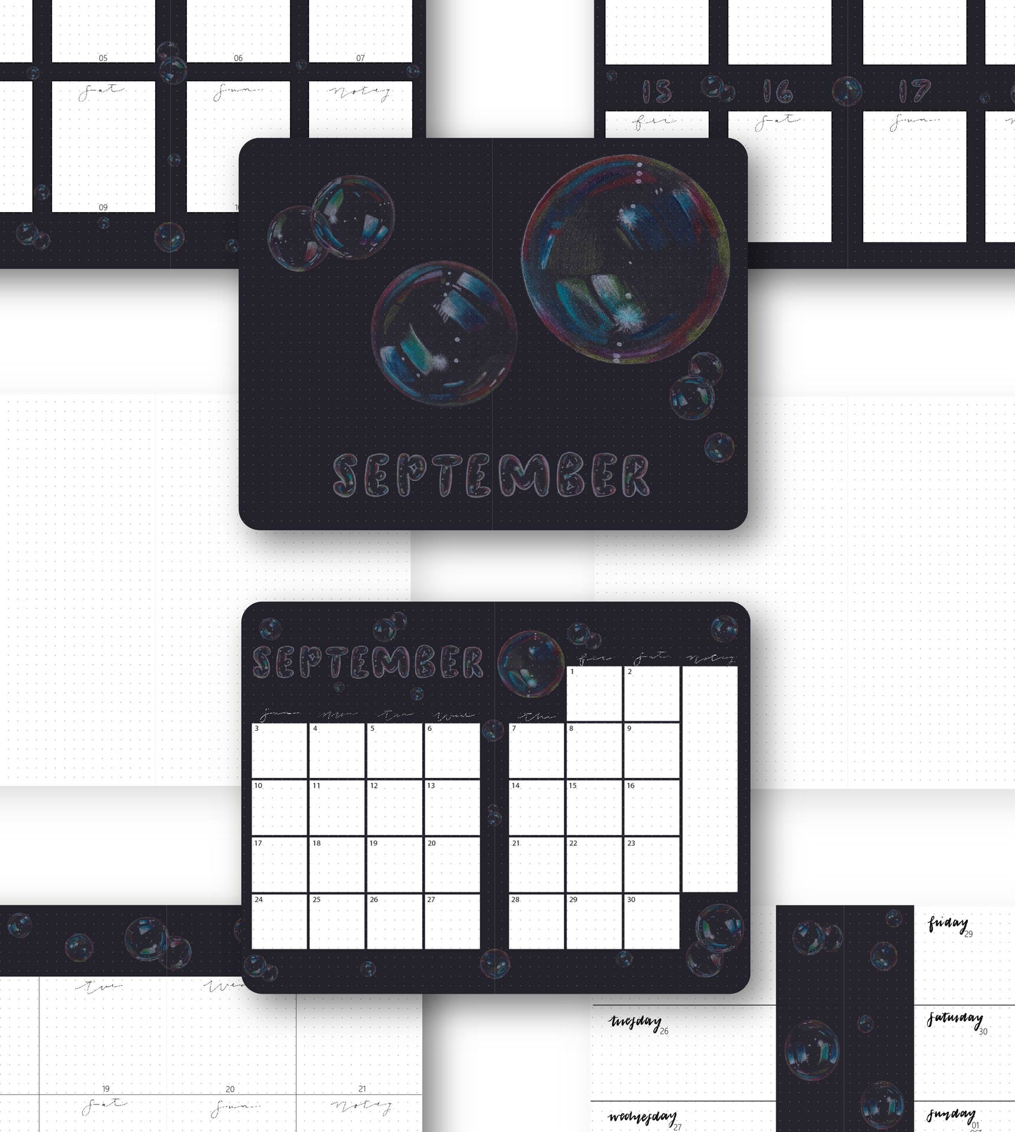 2024 Illustrated Planner Sky