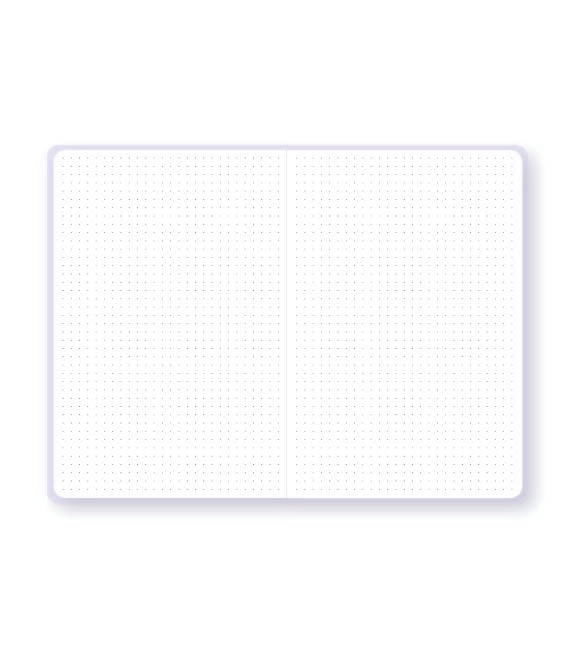 Gingham Dot Grid Notebook