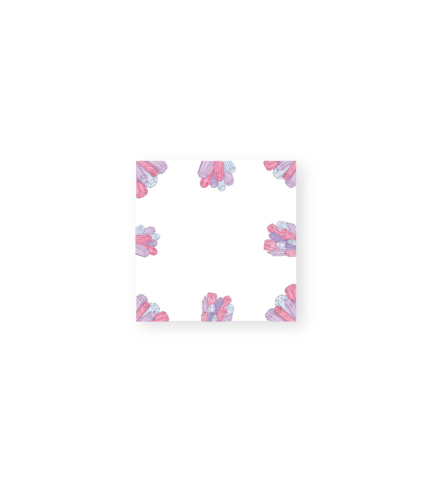 Crystals Post-It Sticky Notes