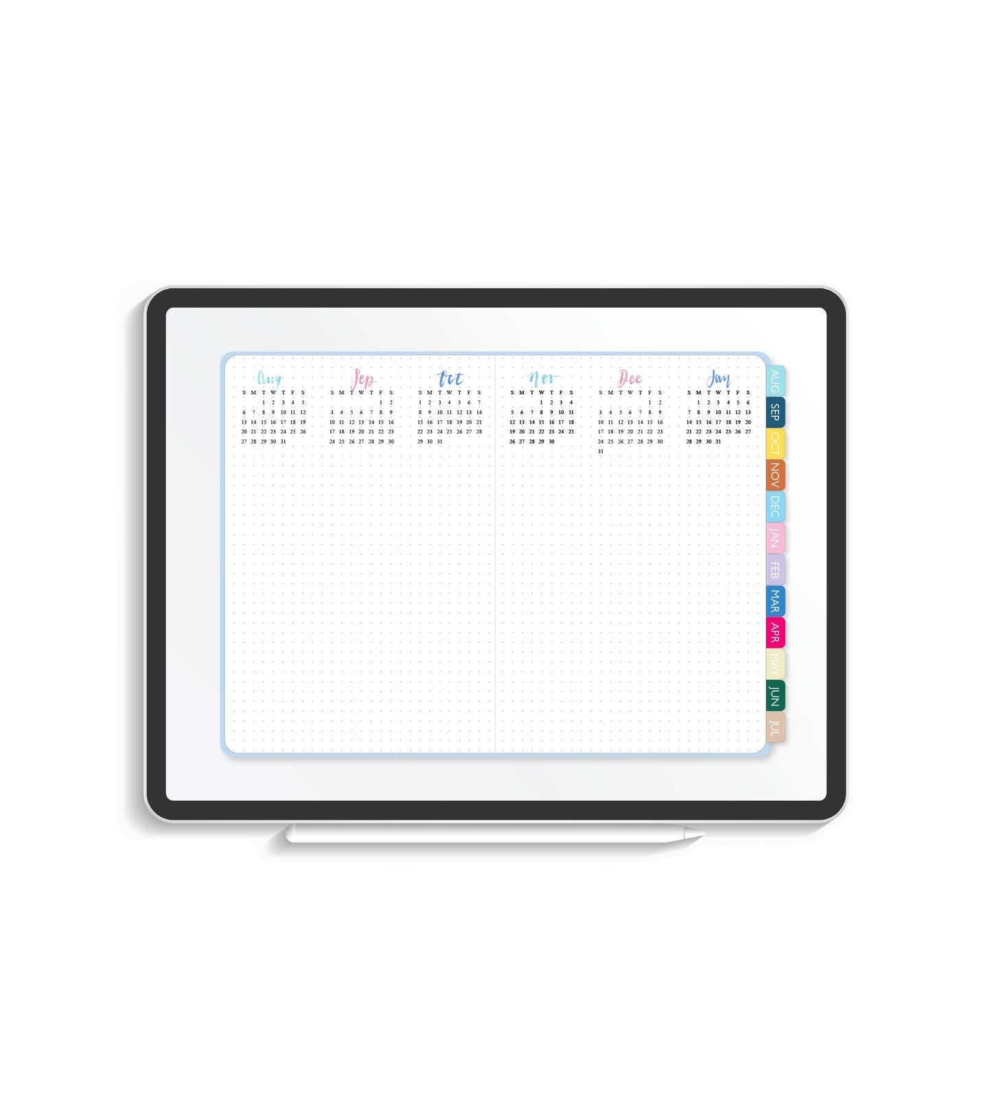 2024 Illustrated Digital Planner | Monthly & Weekly Volume IV