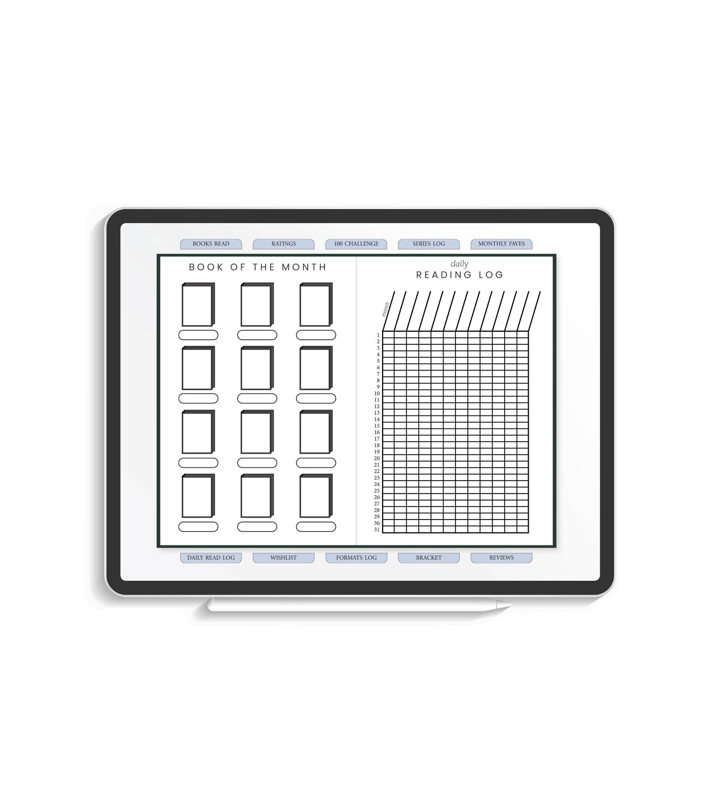 Book/Reading Journal DIGITAL