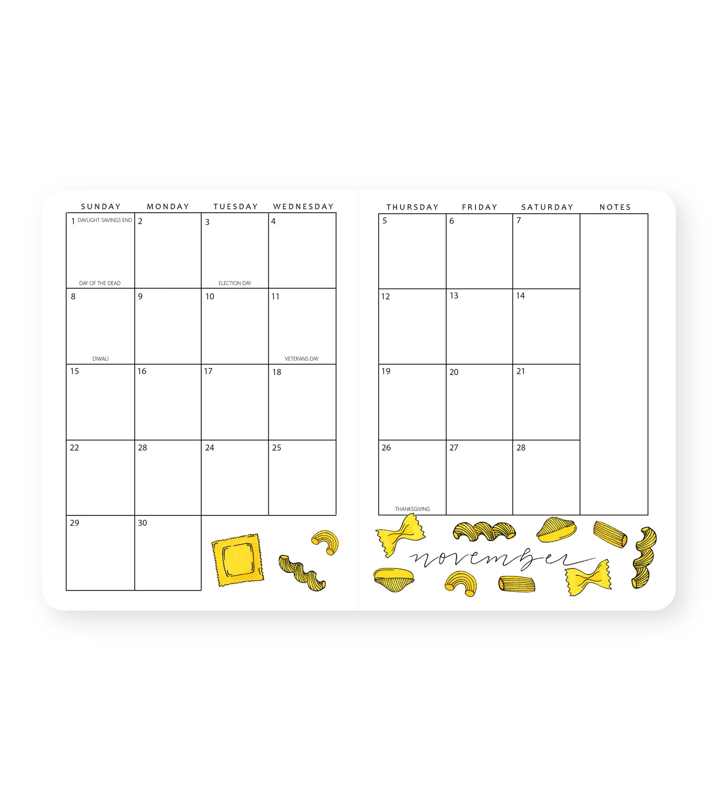 2026 Monthly Planner Strawberries