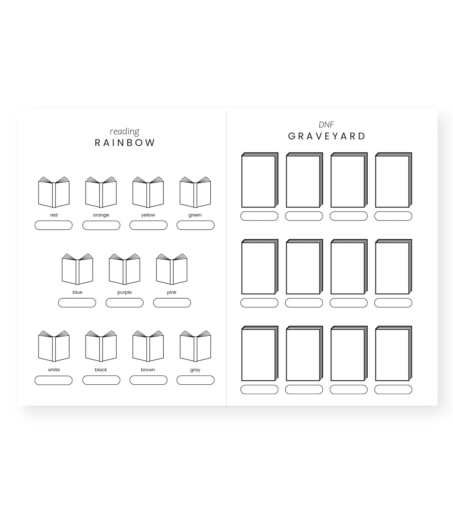 Book/Reading Journal Light Blue