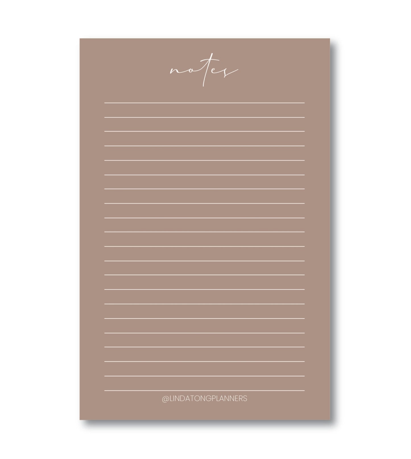 Simplified Notes Pad