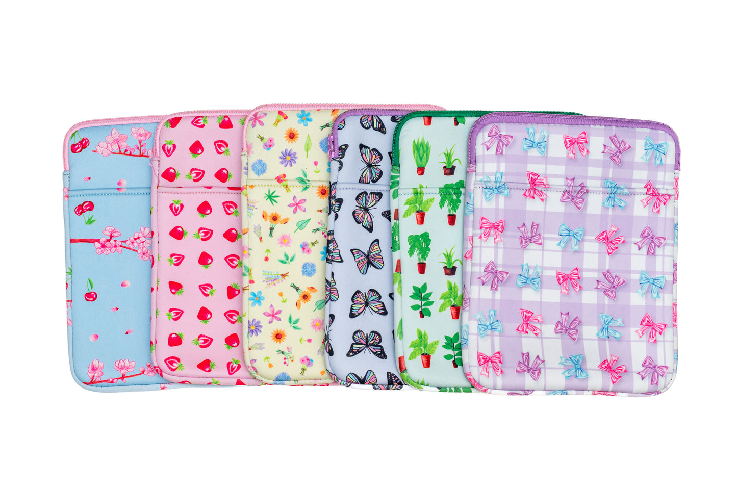 Book & Accessory Sleeve Strawberries