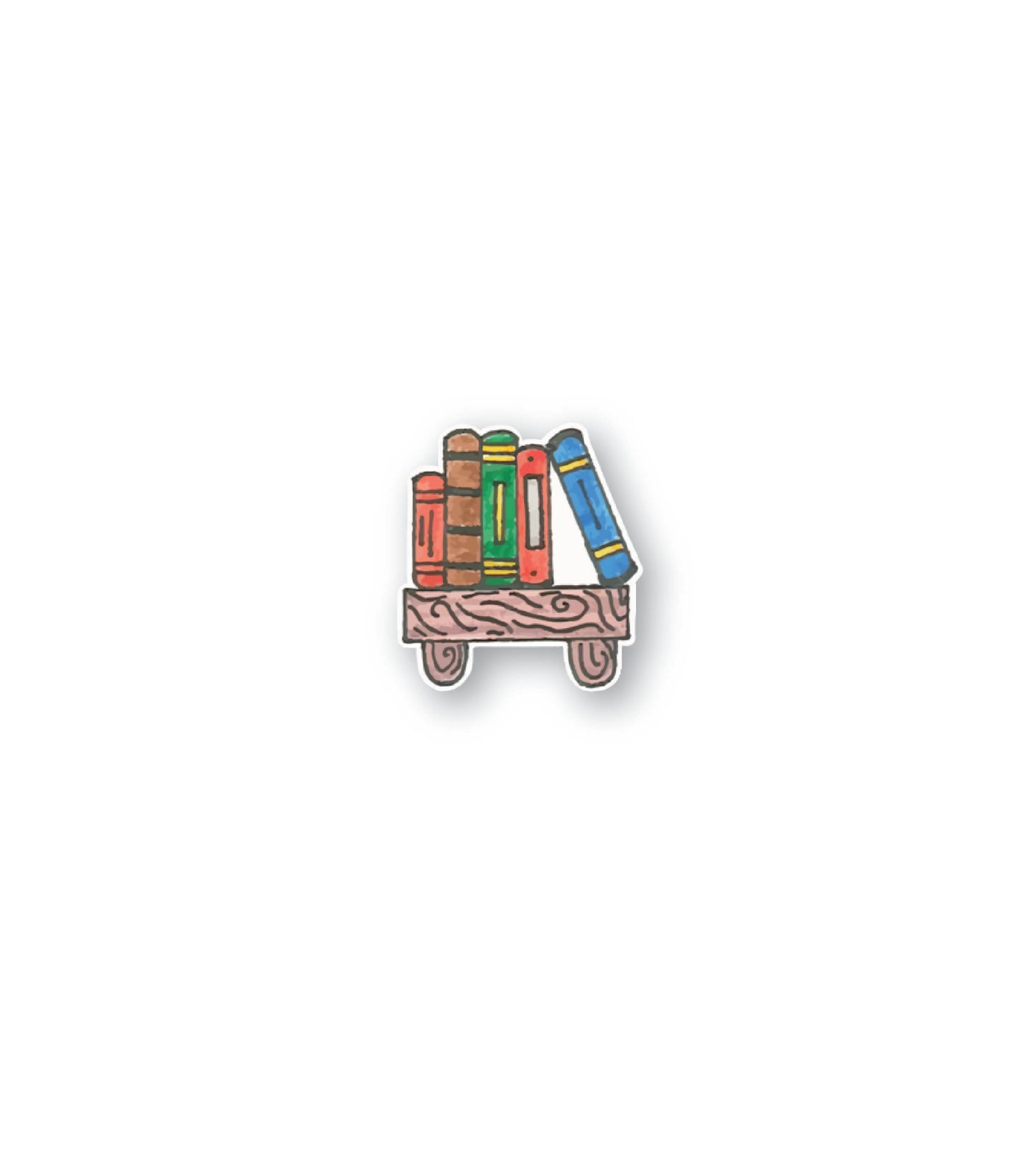 Bookshelf Sticker