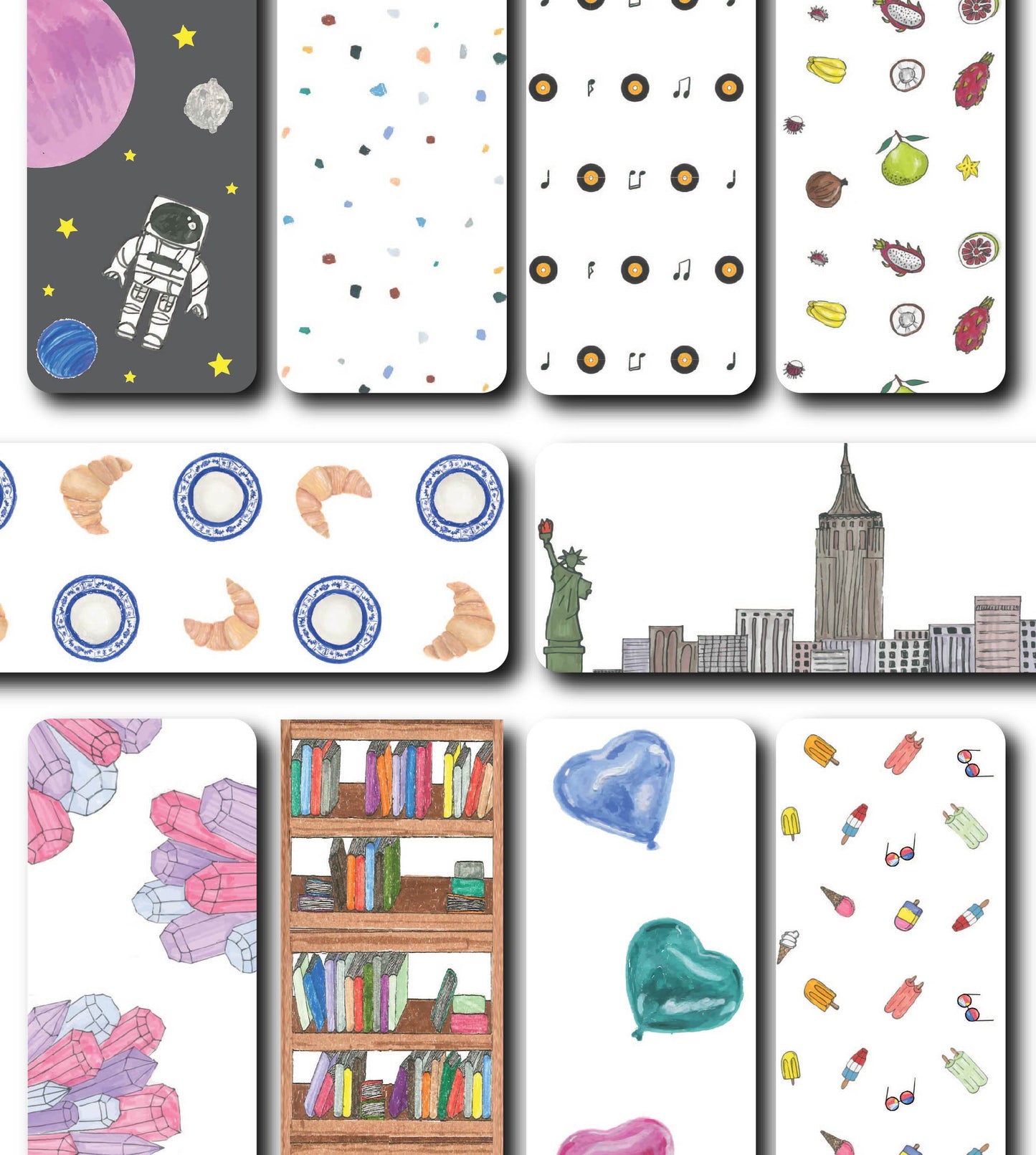 Illustrated Bookmark Bundle | Volume III
