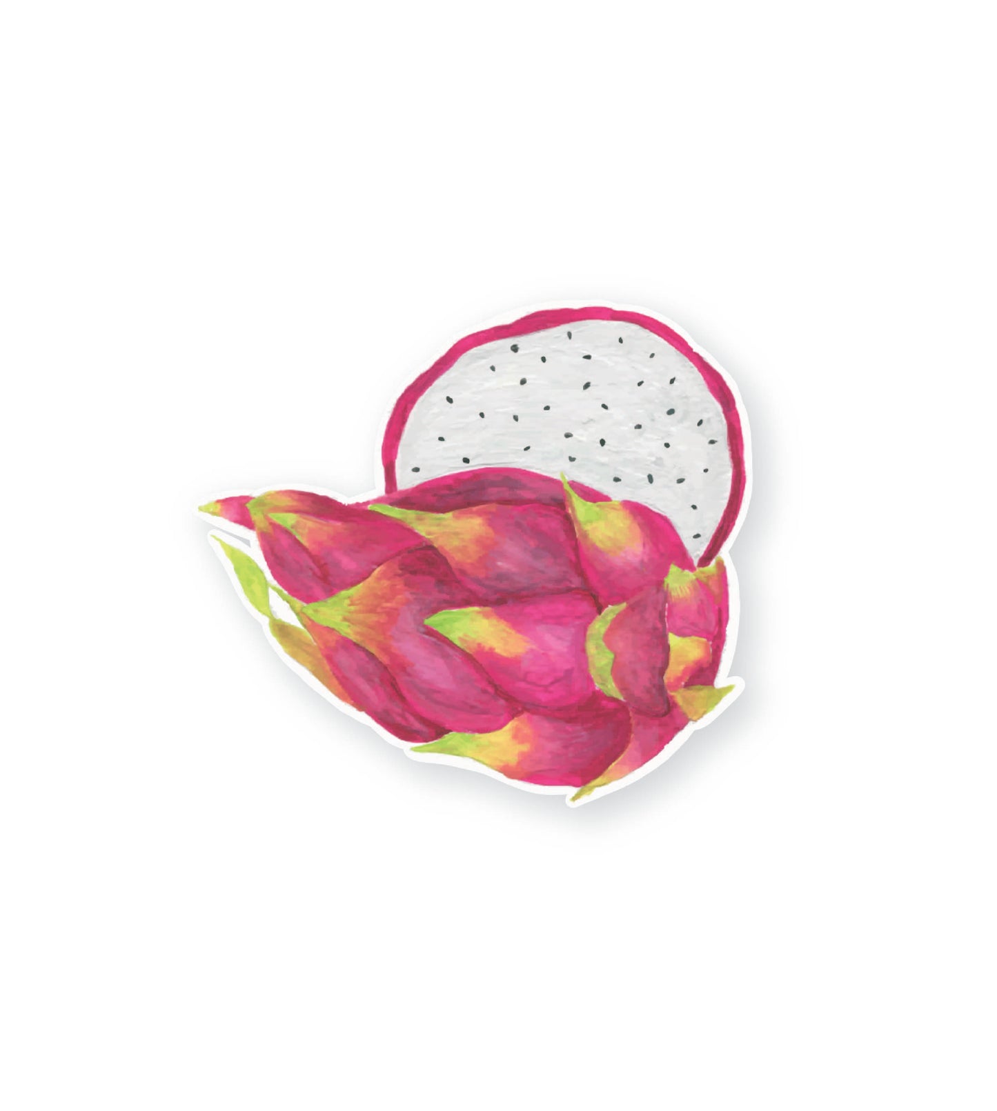 Dragonfruit Sticker