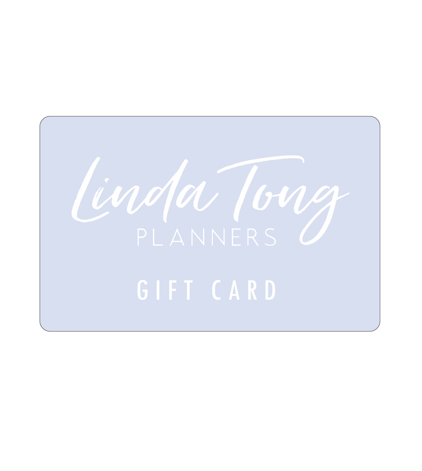 Linda Tong Planners Gift Card