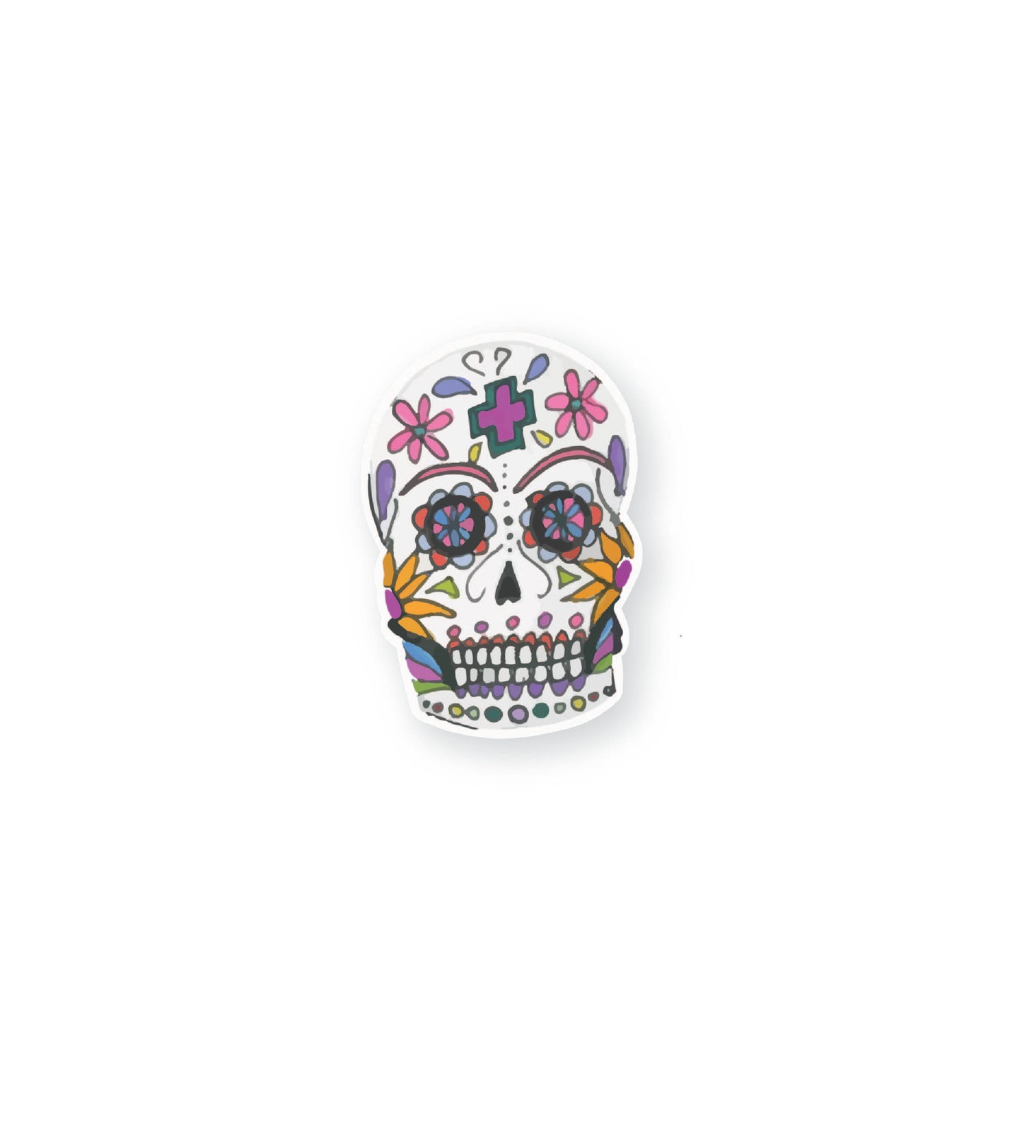 Sugar Skull Sticker