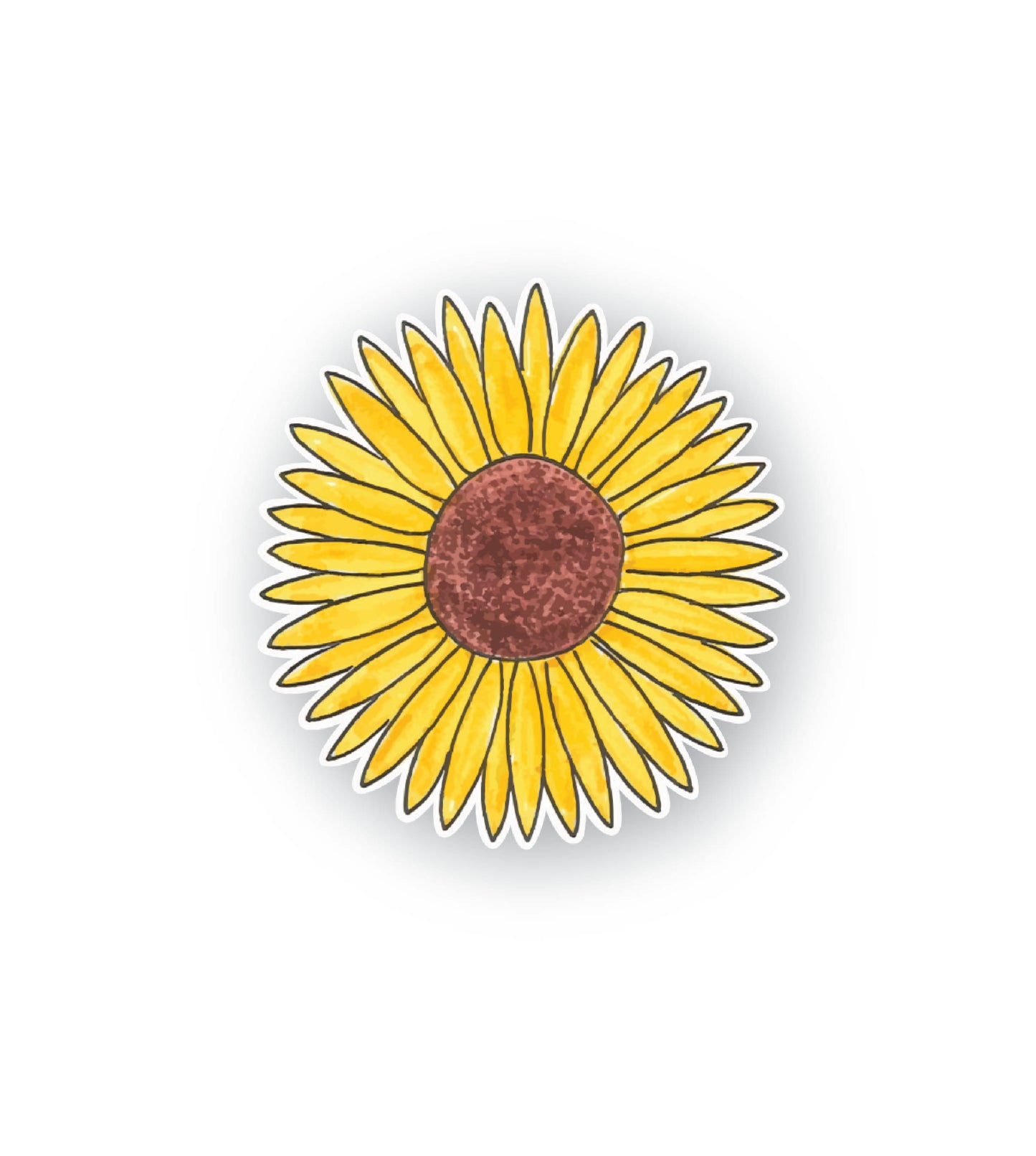 Sunflower Sticker