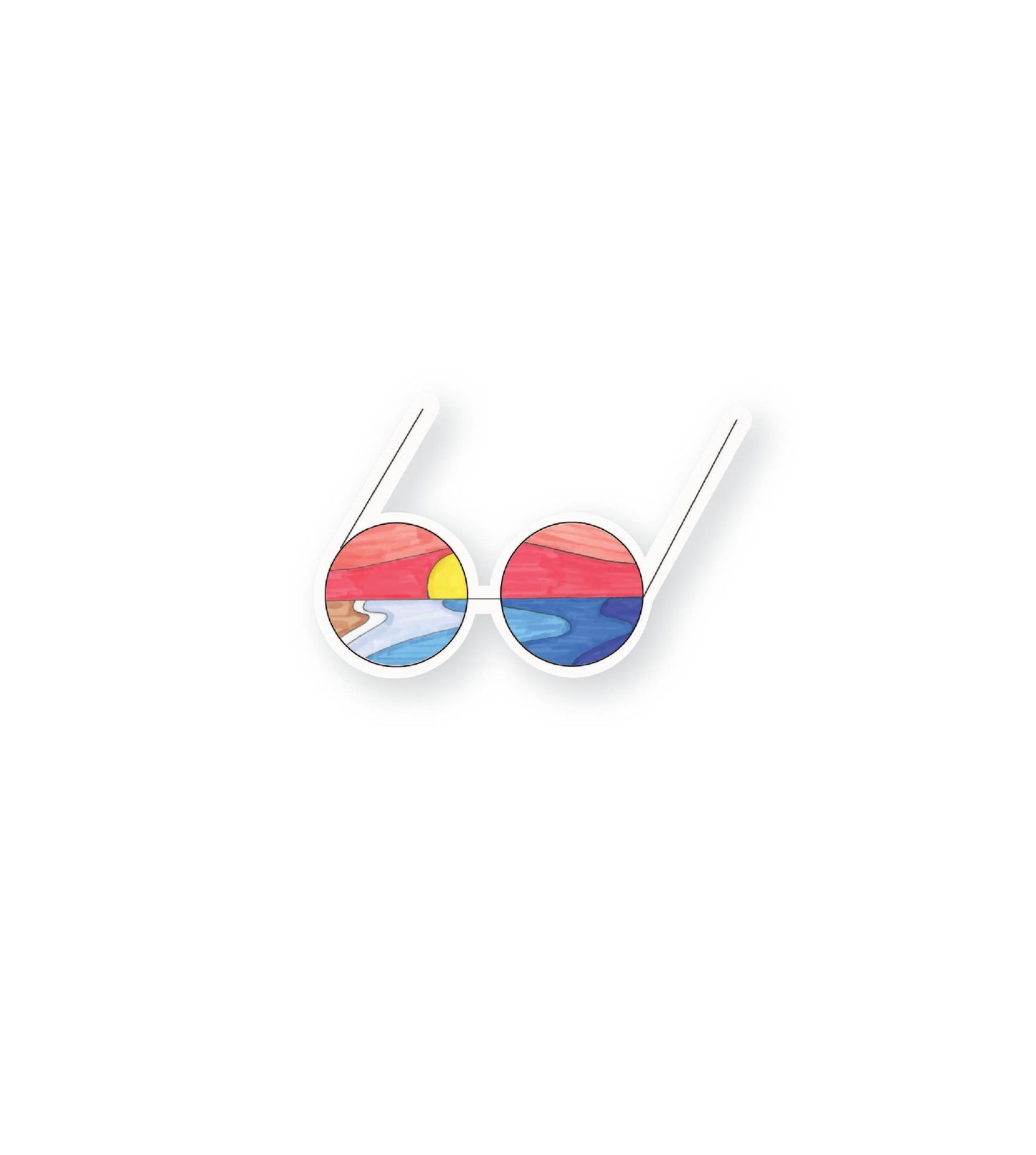 Sunglasses Sticker