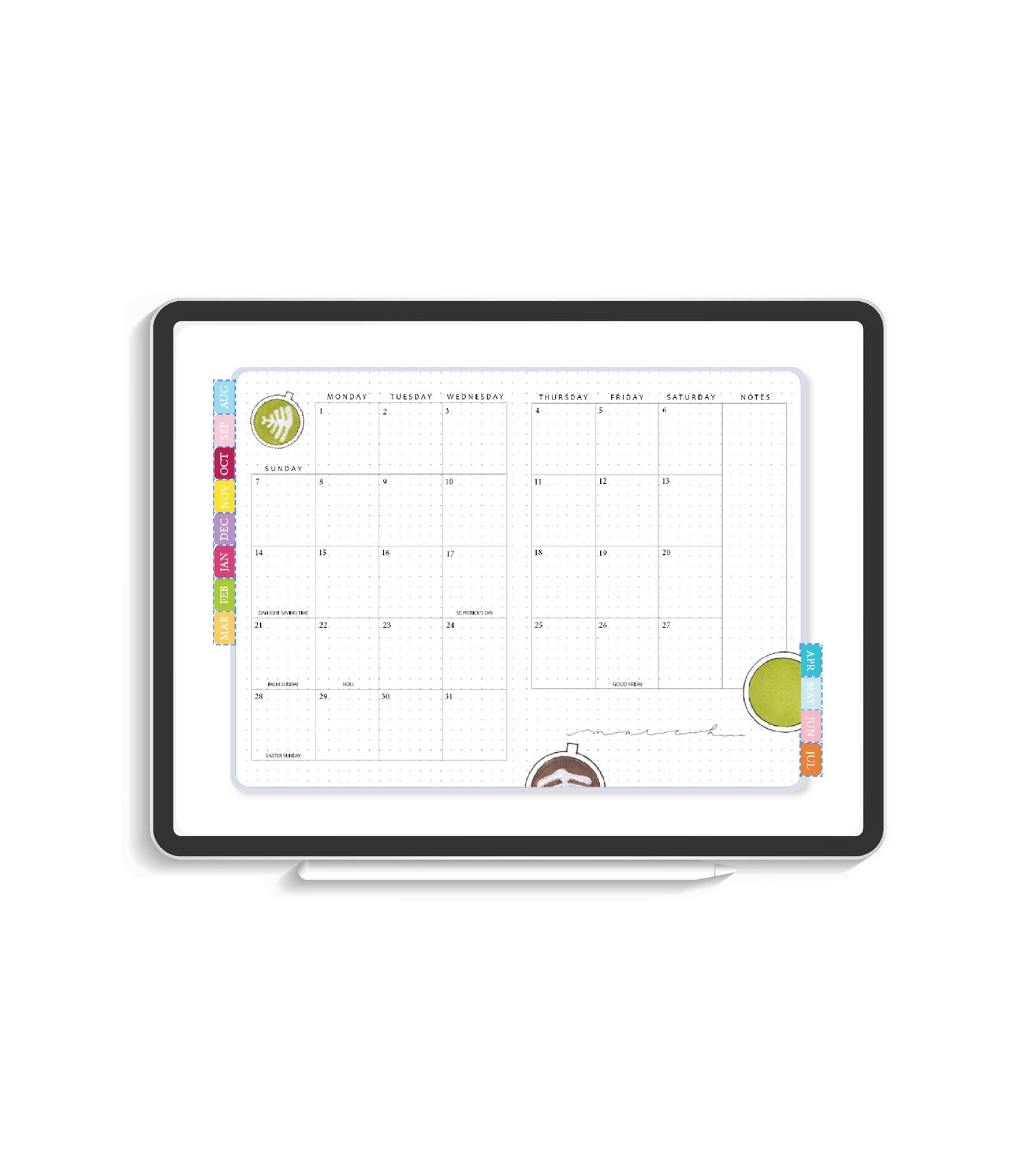 2026-27 Digital Illustrated Planner