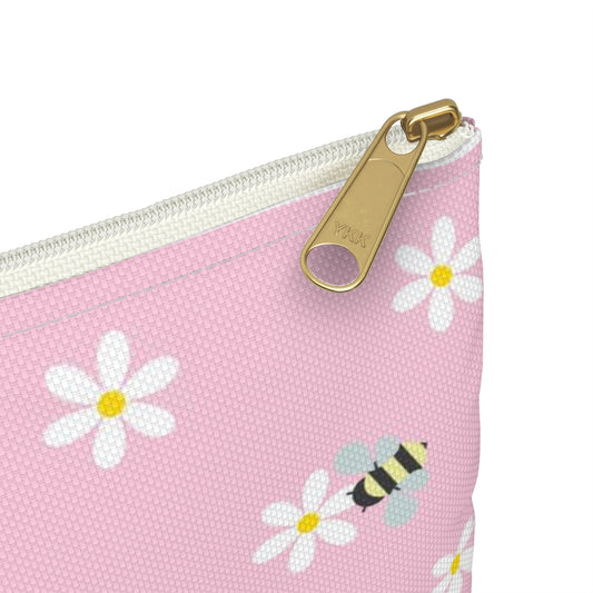 Pink Daisy Pouch
