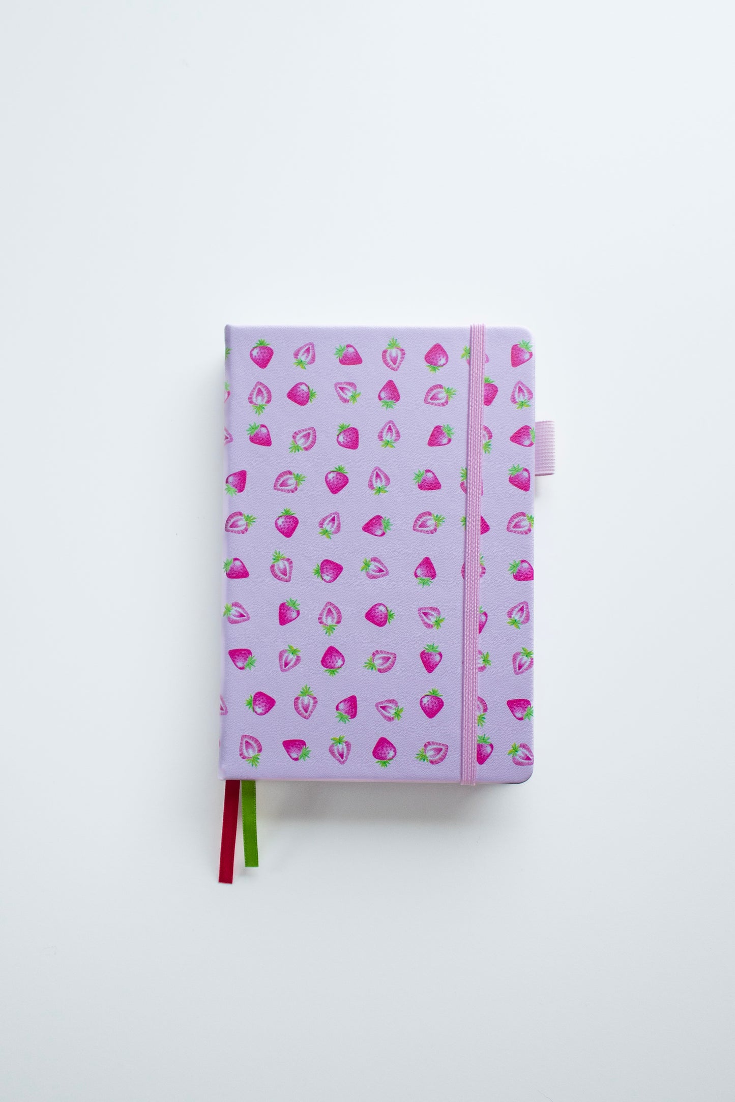 Strawberries Dot Grid Notebook