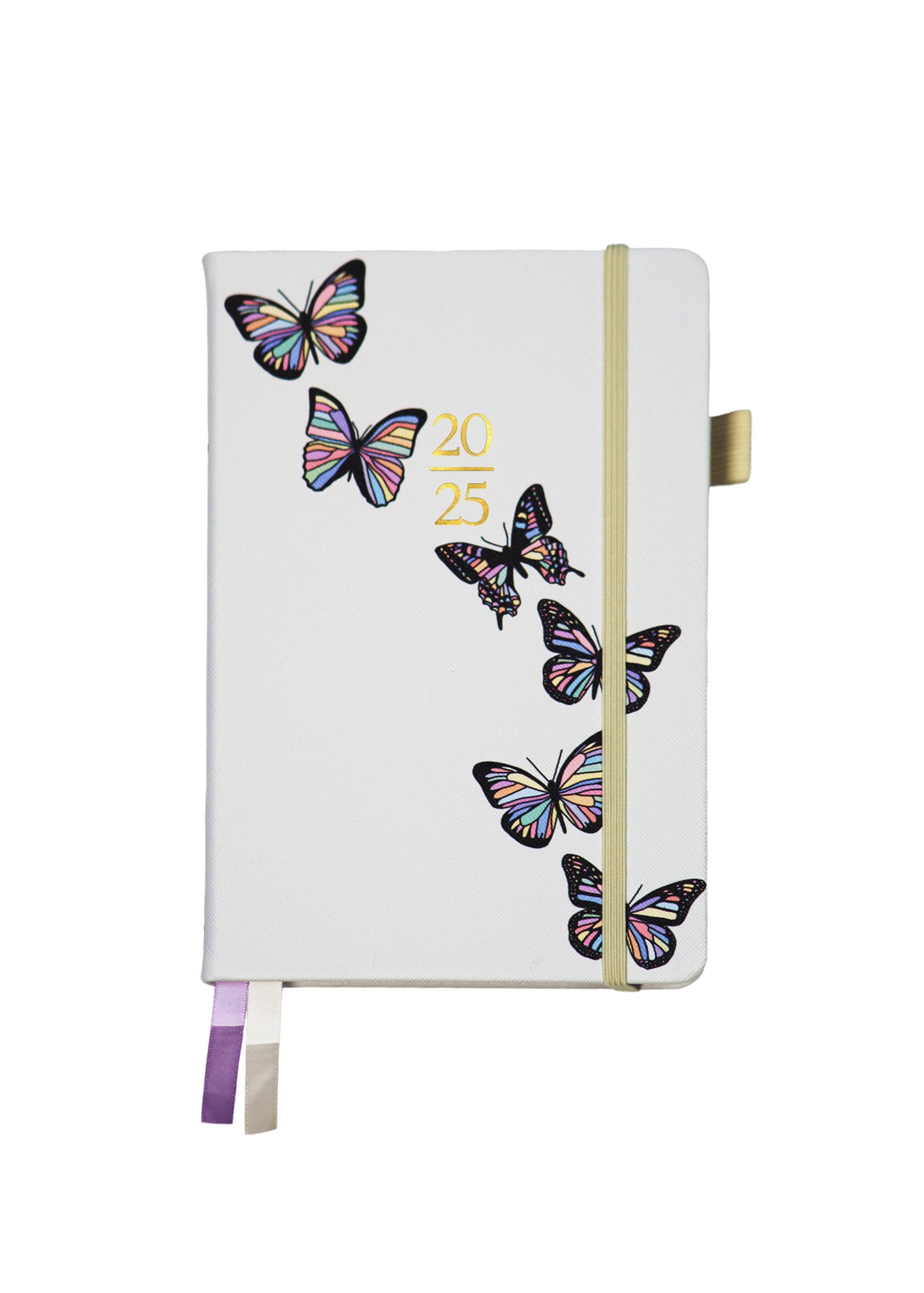 2025 Personalized Illustrated Planner Pastel Butterflies