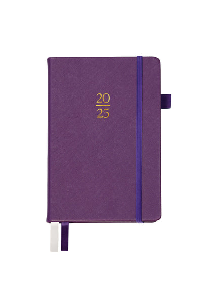 2025 Personalized Illustrated Planner Aubergine