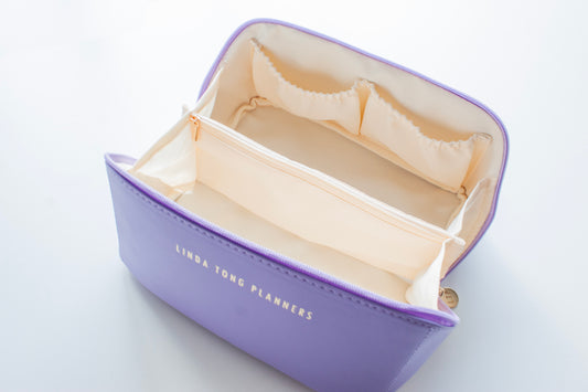 Lay-flat Lavender Pouch
