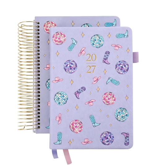 2027 Illustrated Planner Disco Cowgirl PRE-ORDER