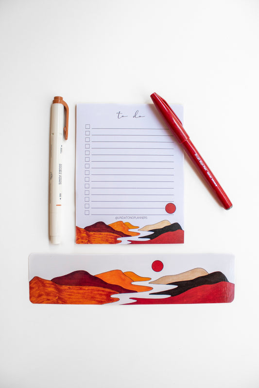 Canyon To-Do List Notepad