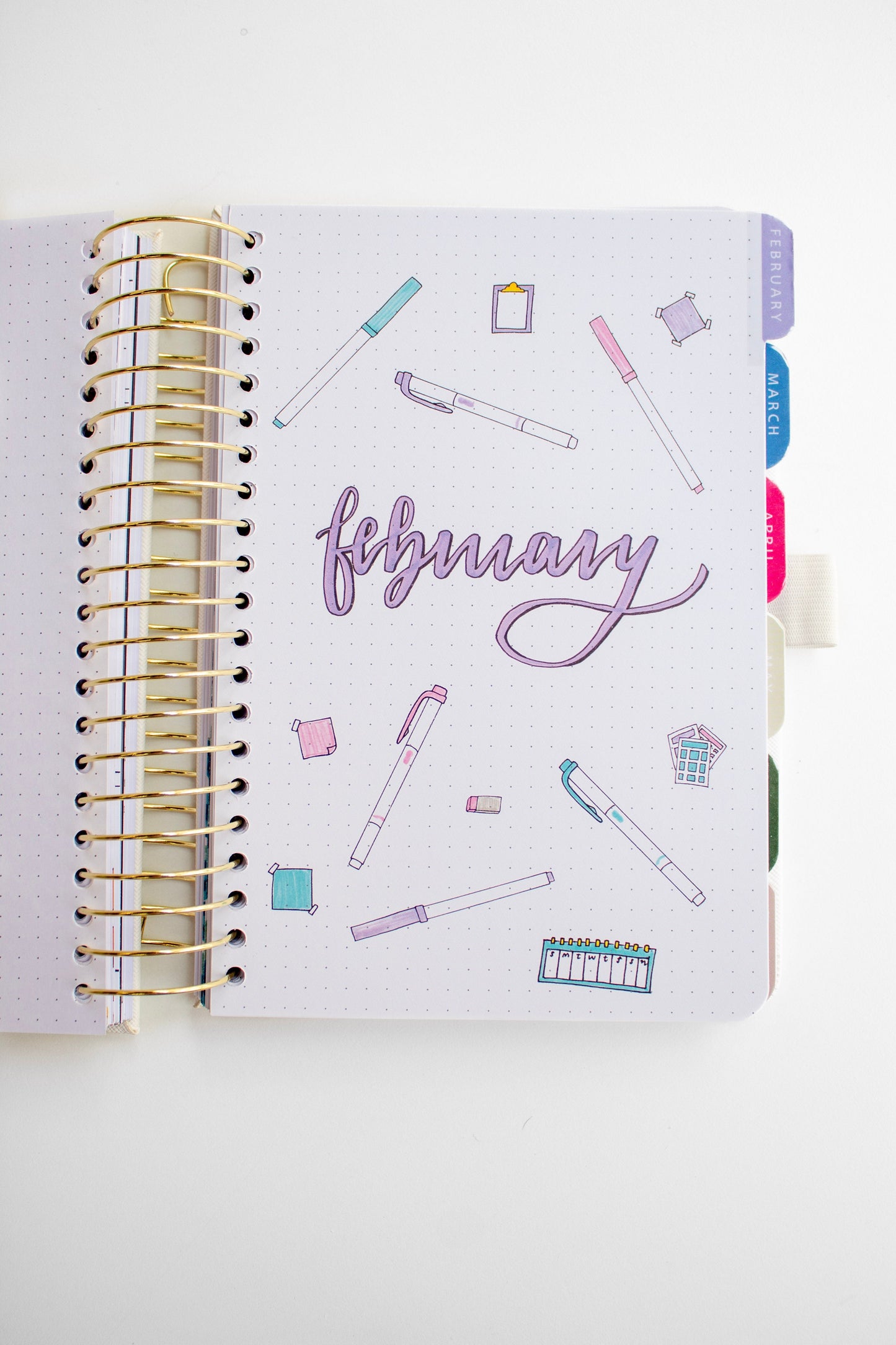 2024 Personalized Illustrated Planner Pink