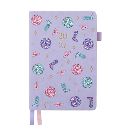 2027 Illustrated Planner Disco Cowgirl PRE-ORDER