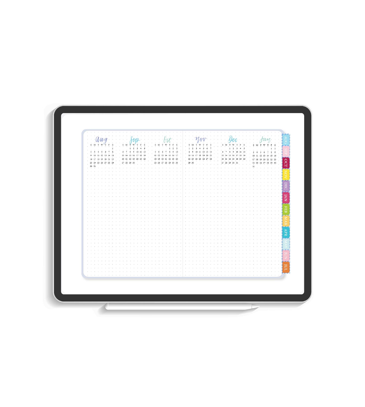 2026-27 Digital Illustrated Planner