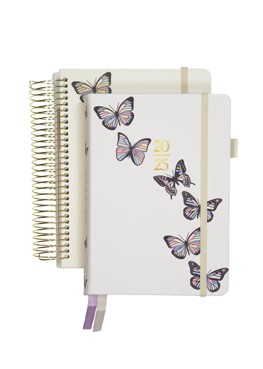 2025 Illustrated Planner Pastel Butterflies