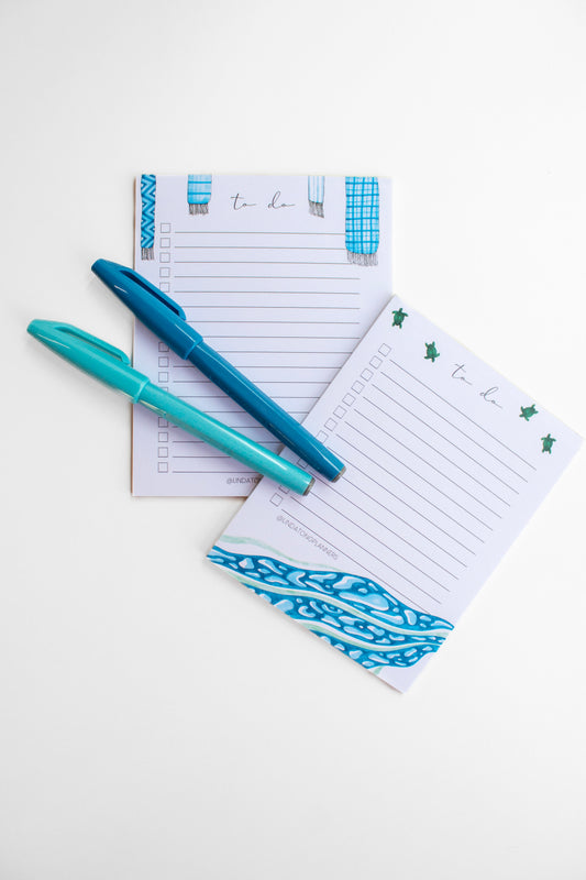 Sea Turtles To-Do List Notepad