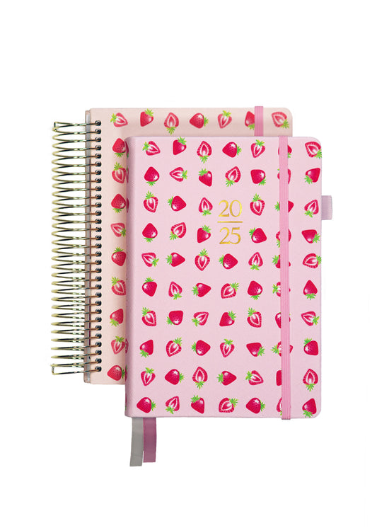 2025 Illustrated Planner Strawberries