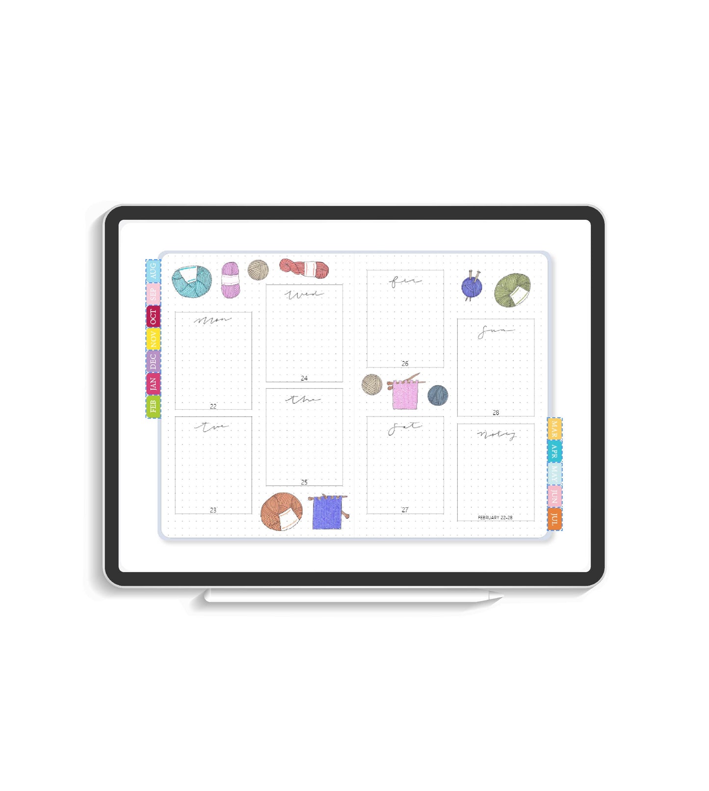 2026-27 Digital Illustrated Planner