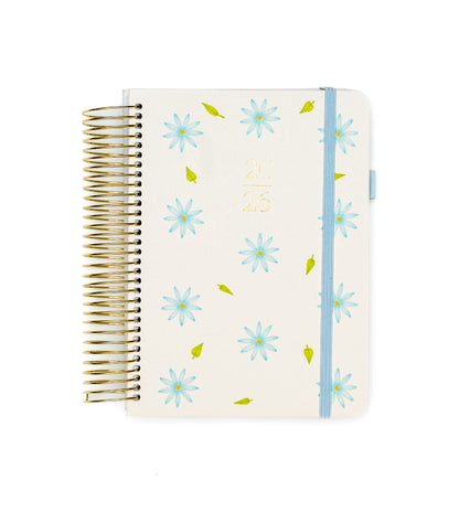 2026 Illustrated Planner Blue Daisy