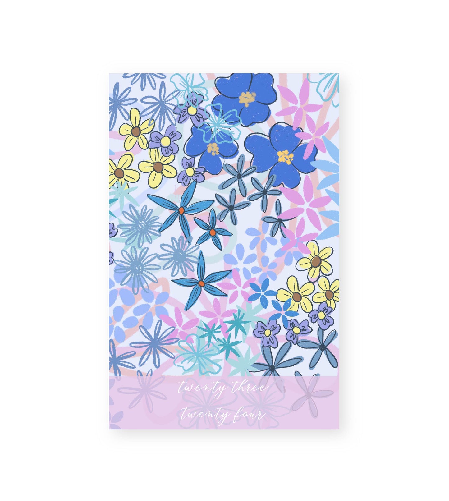 2023-24 Monthly Planner Blue Dream 3.0