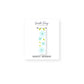 Blue Daisy Magnetic Bookmark