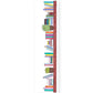 Bookshelf Faux Leather Bookmark