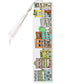 Pastel Houses Metal Bookmark