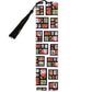 Bento Boxes Metal Bookmark
