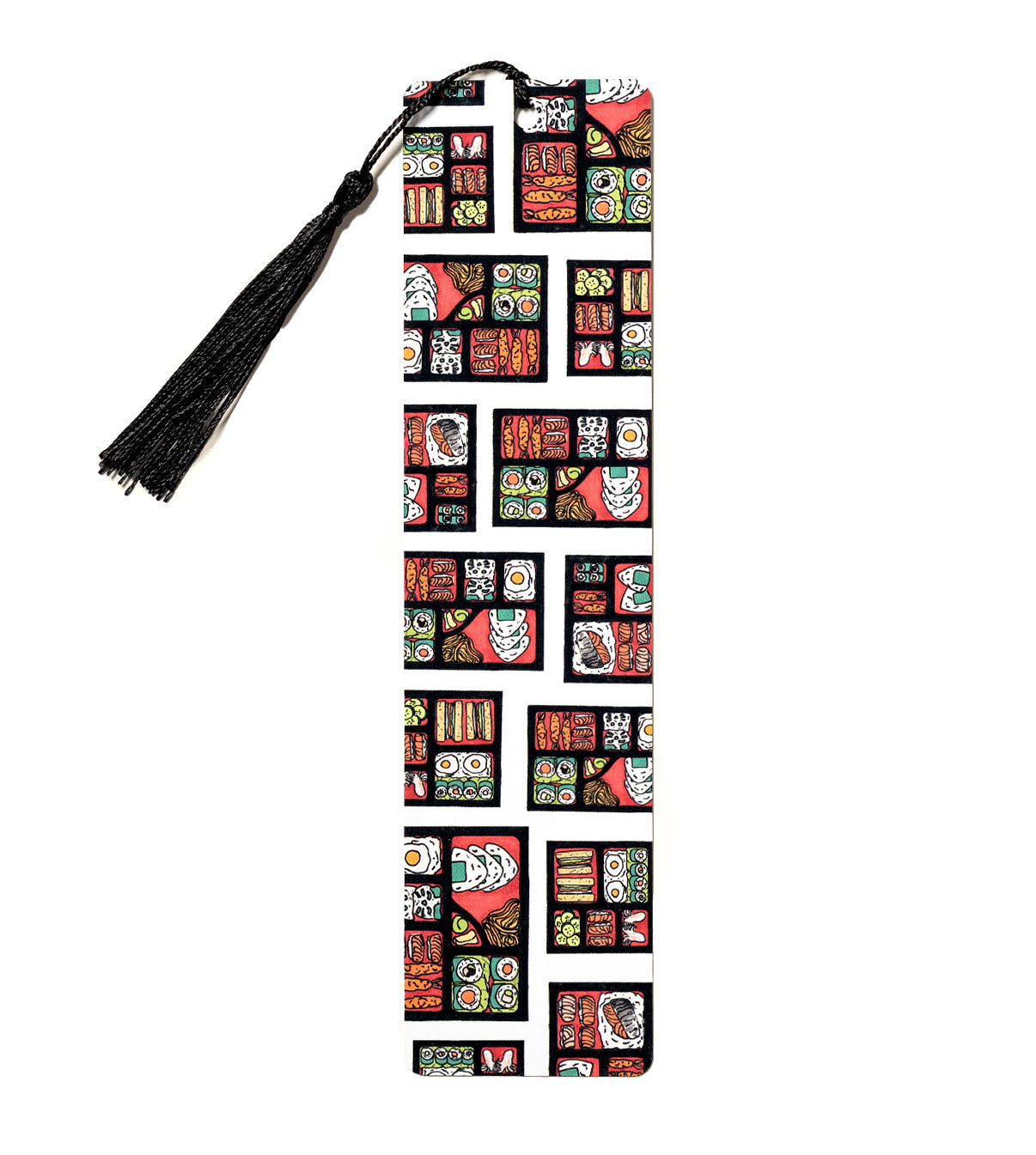 Bento Boxes Metal Bookmark