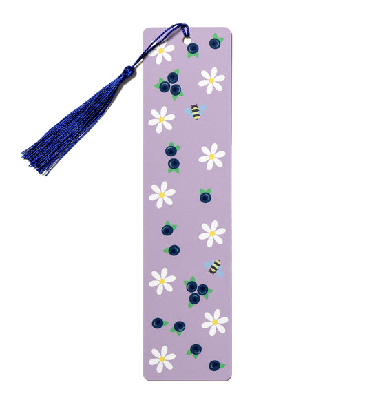 Lilac Daisy Metal Bookmark