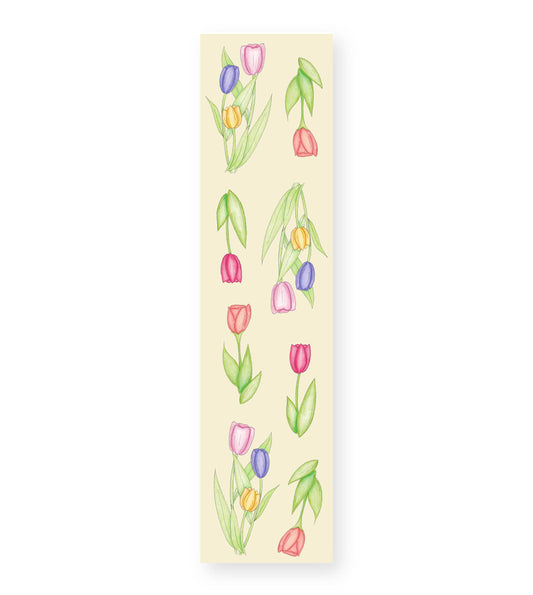 Tulips Faux Leather Bookmark PRE-ORDER