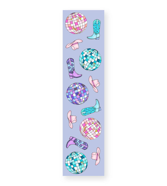 Disco Cowgirl Leather Bookmark PRE-ORDER