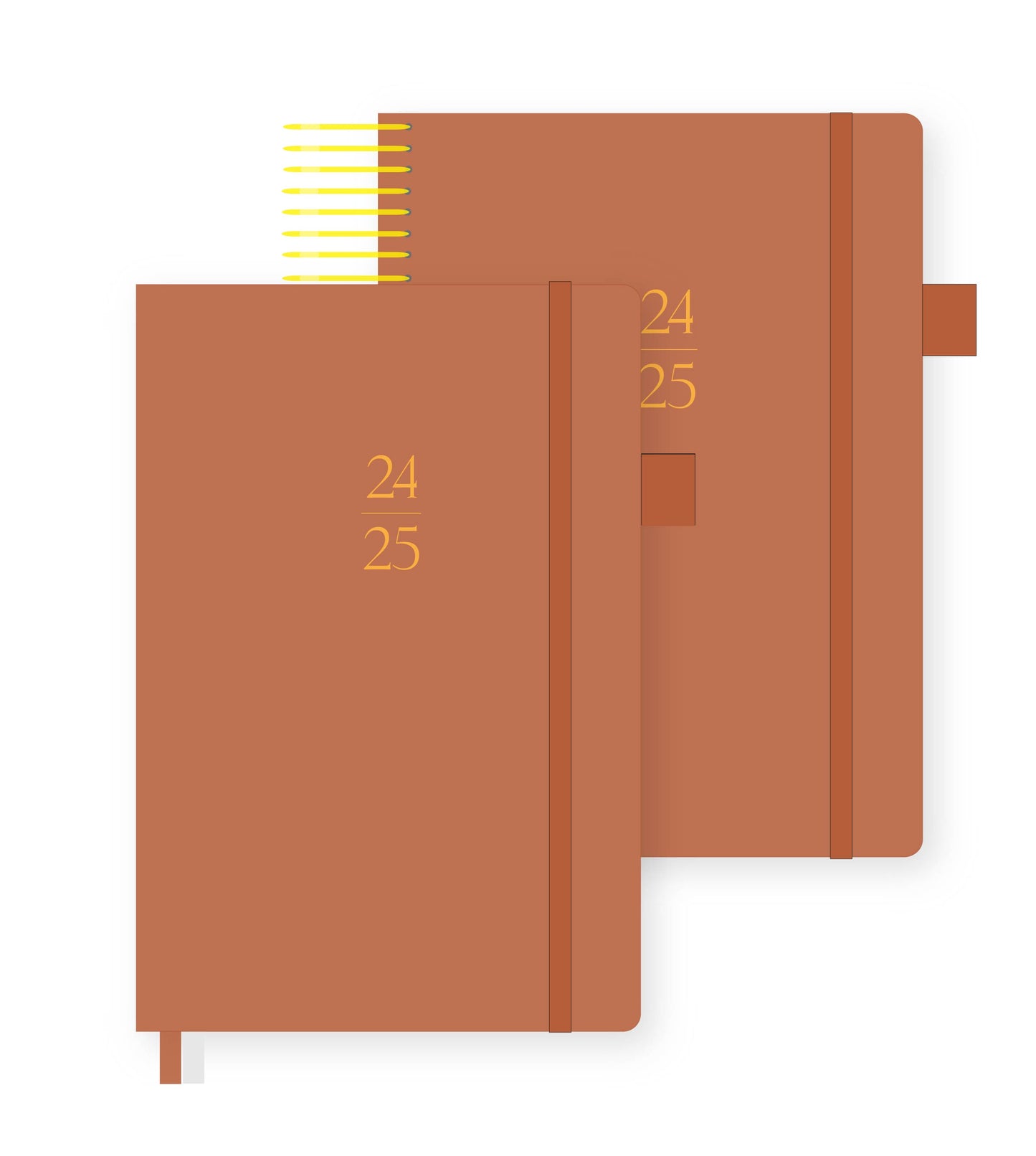 2024-25 Illustrated Planner Burnt Orange