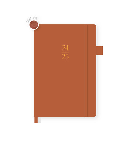 2024-25 Illustrated Planner Burnt Orange