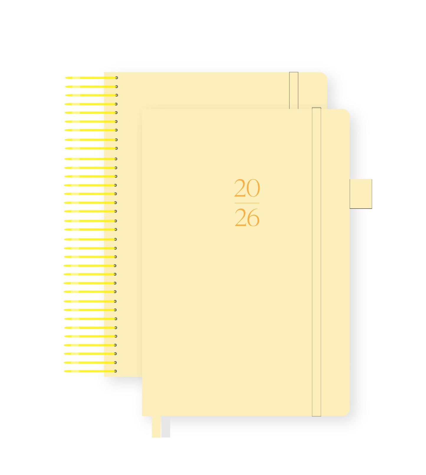 2026 Illustrated Planner Butter Yellow