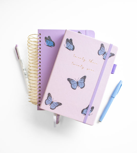 2023-24 Personalized Illustrated Planner Butterflies