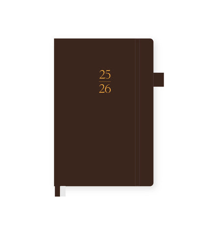 2025-26 Illustrated Planner Chocolate (PRE-ORDER: ships in June)
